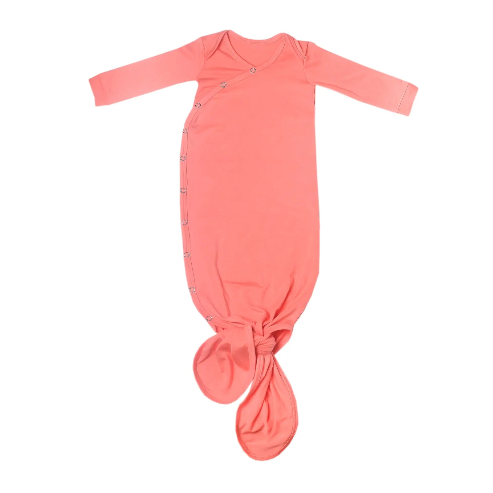 Copper Pearl Newborn Knotted Gown / Stella