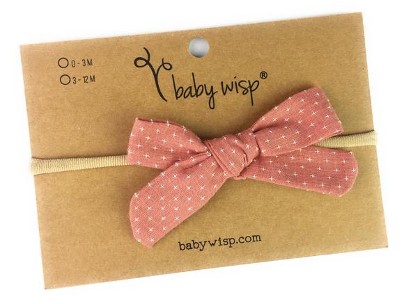 Baby Wisp Starlite Headband / Dusty Rose