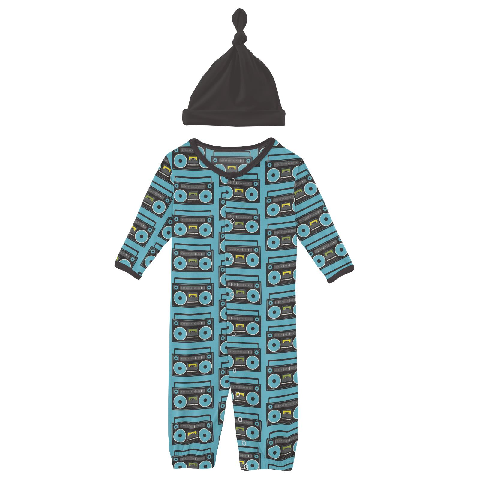 Kickee pants tractor discount pajamas