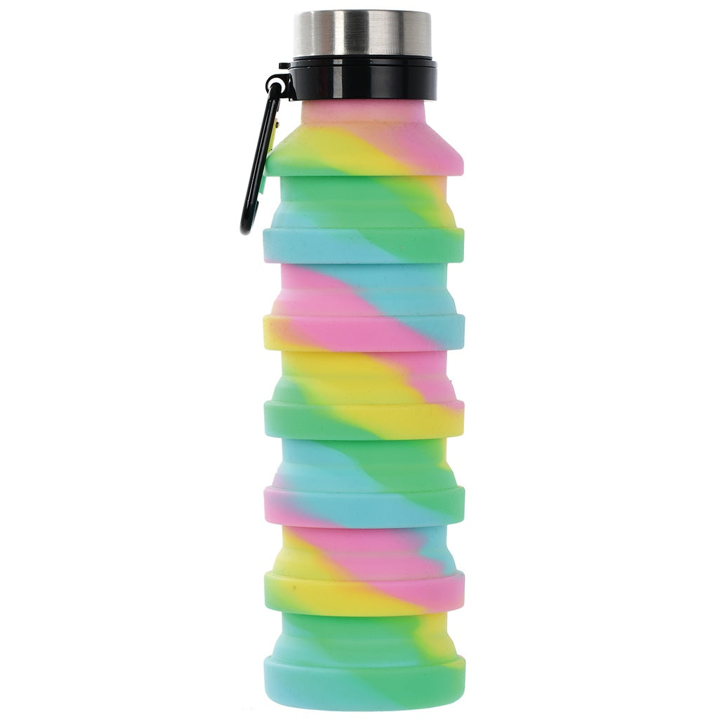 iScream Swirl Tie Dye Collapsible Water Bottle