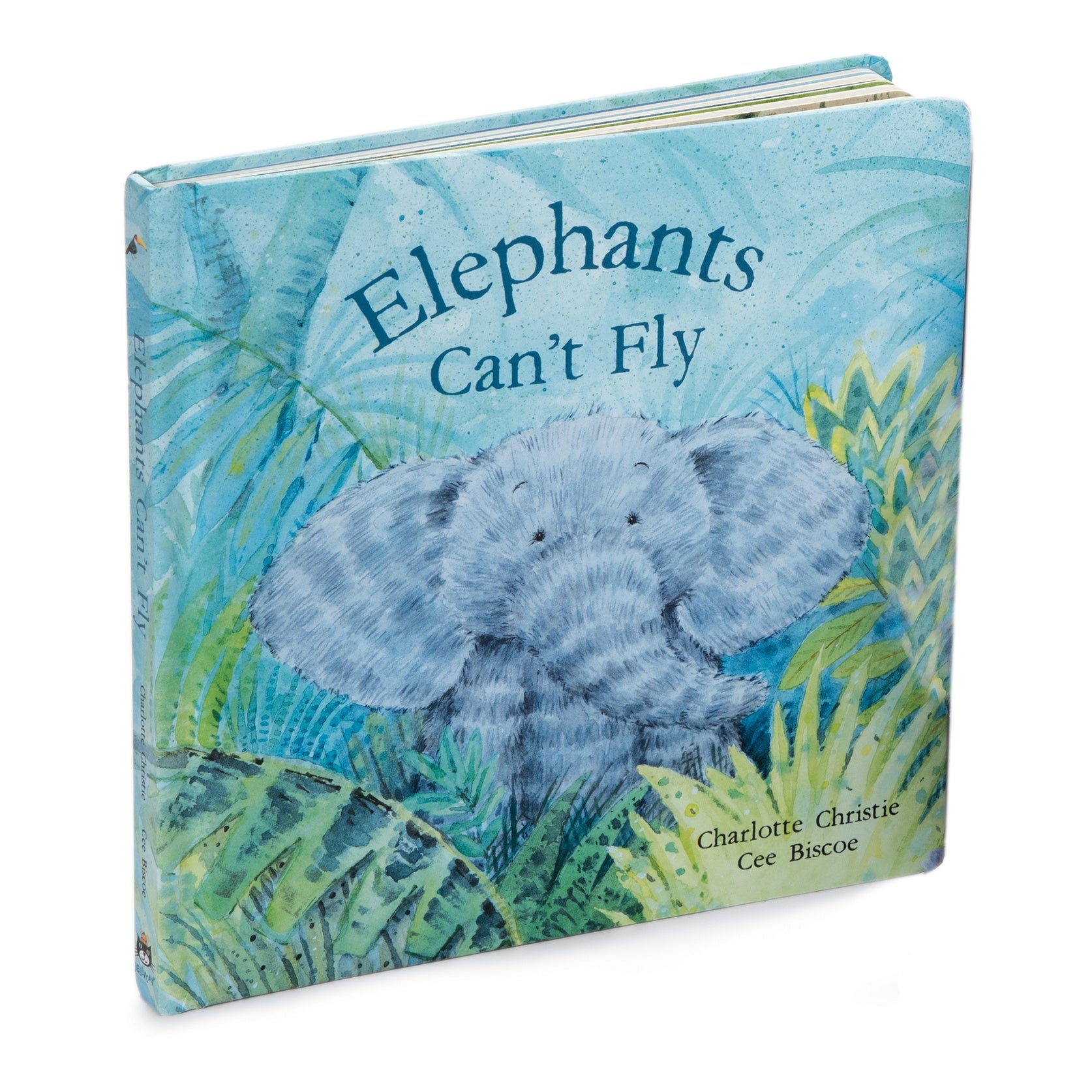 Jellycat Elephants Can't Fly Board Book