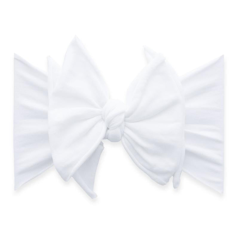 Baby Bling FAB-BOW-LOUS Headband / White