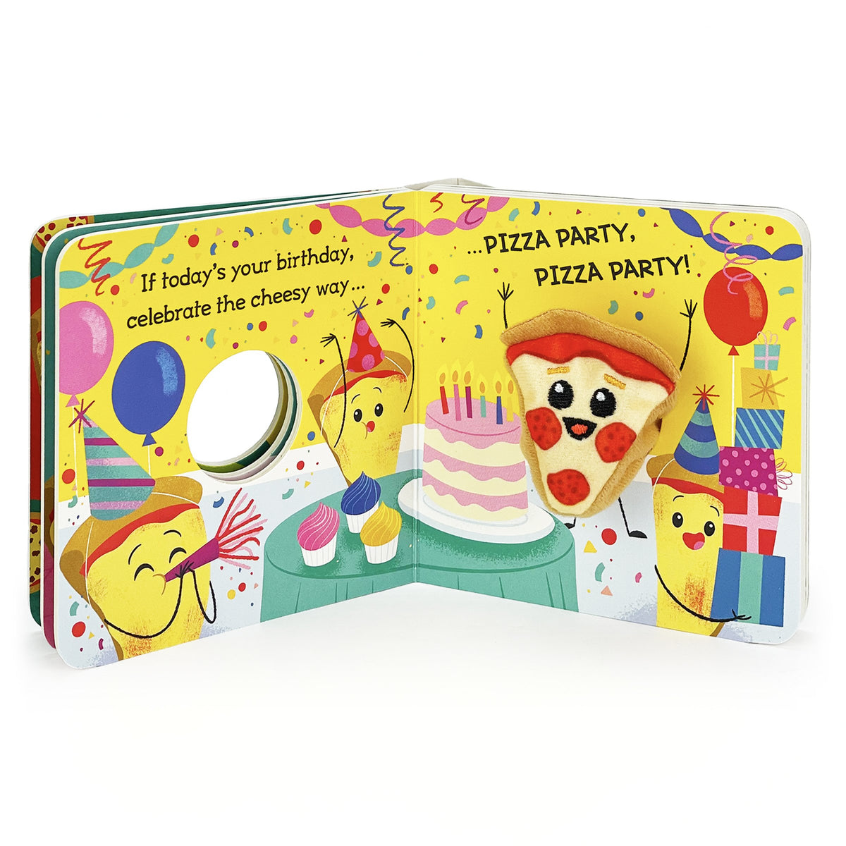 Pizza Party Puppet Board Book