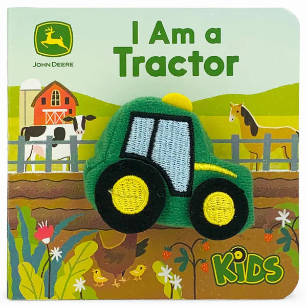 John Deere Finger Puppet Board Book: I am a Tractor