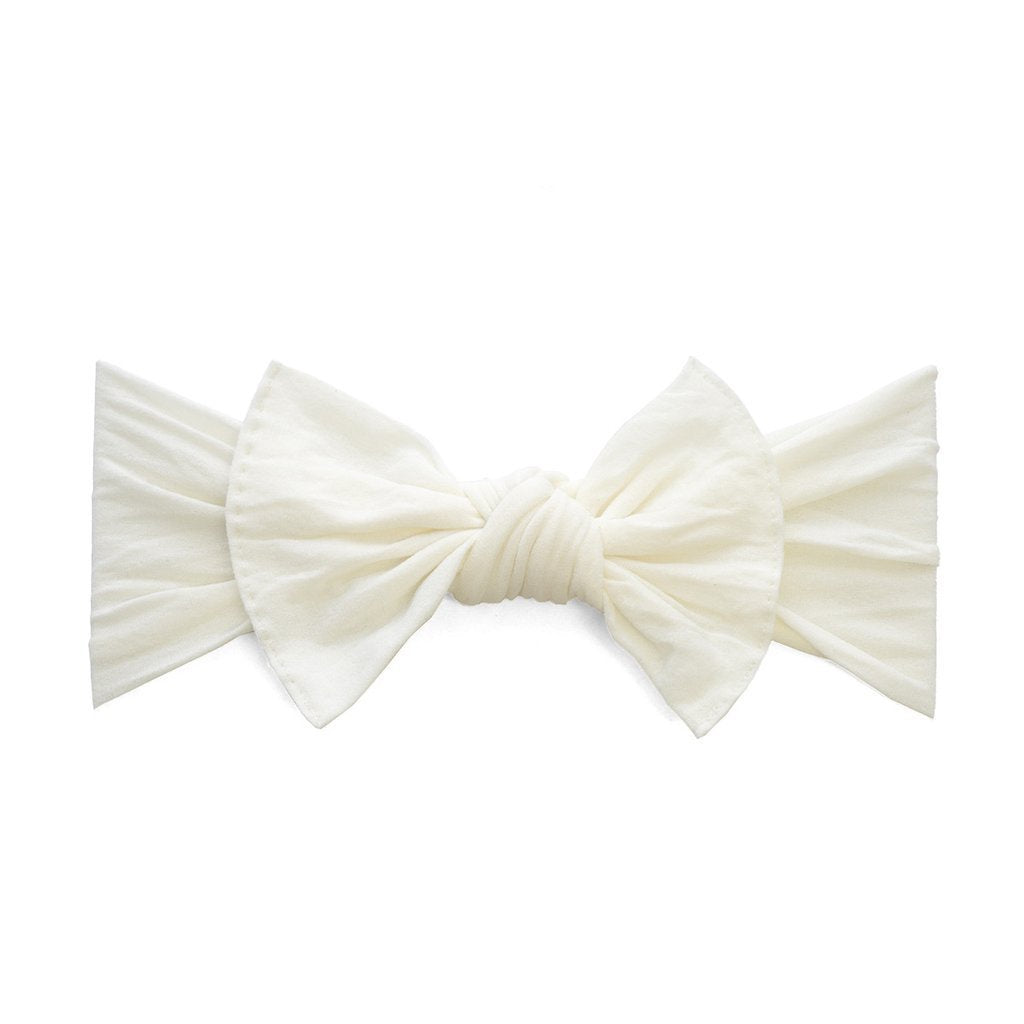 Baby Bling Classic Knot Headband / Ivory