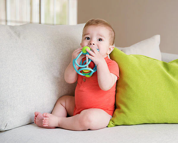 OgoBolli Squishy Rattle Ball