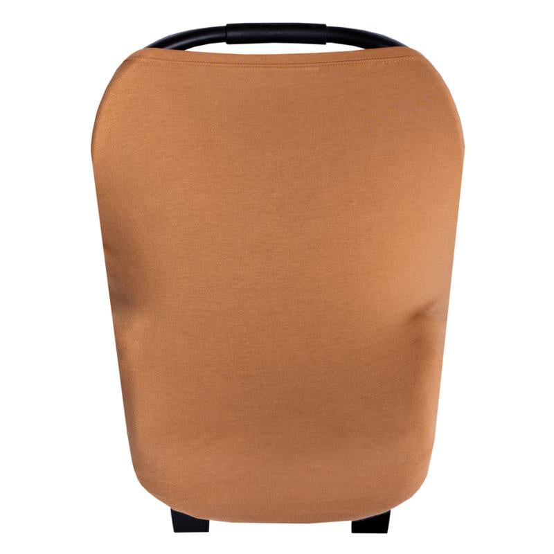 Copper Pearl Knit Car Seat Cover / Camel