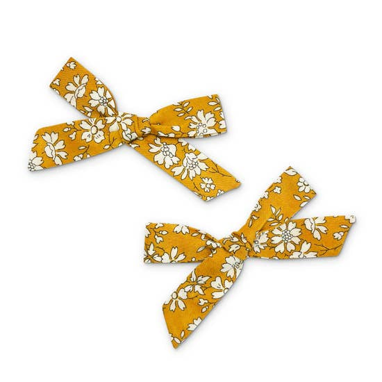 Mae & Skye Co. Petite Pigtails Bow Set / Fleur