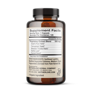 Motherlove Breastfeeding More Milk Special Blend Liquid Capsules