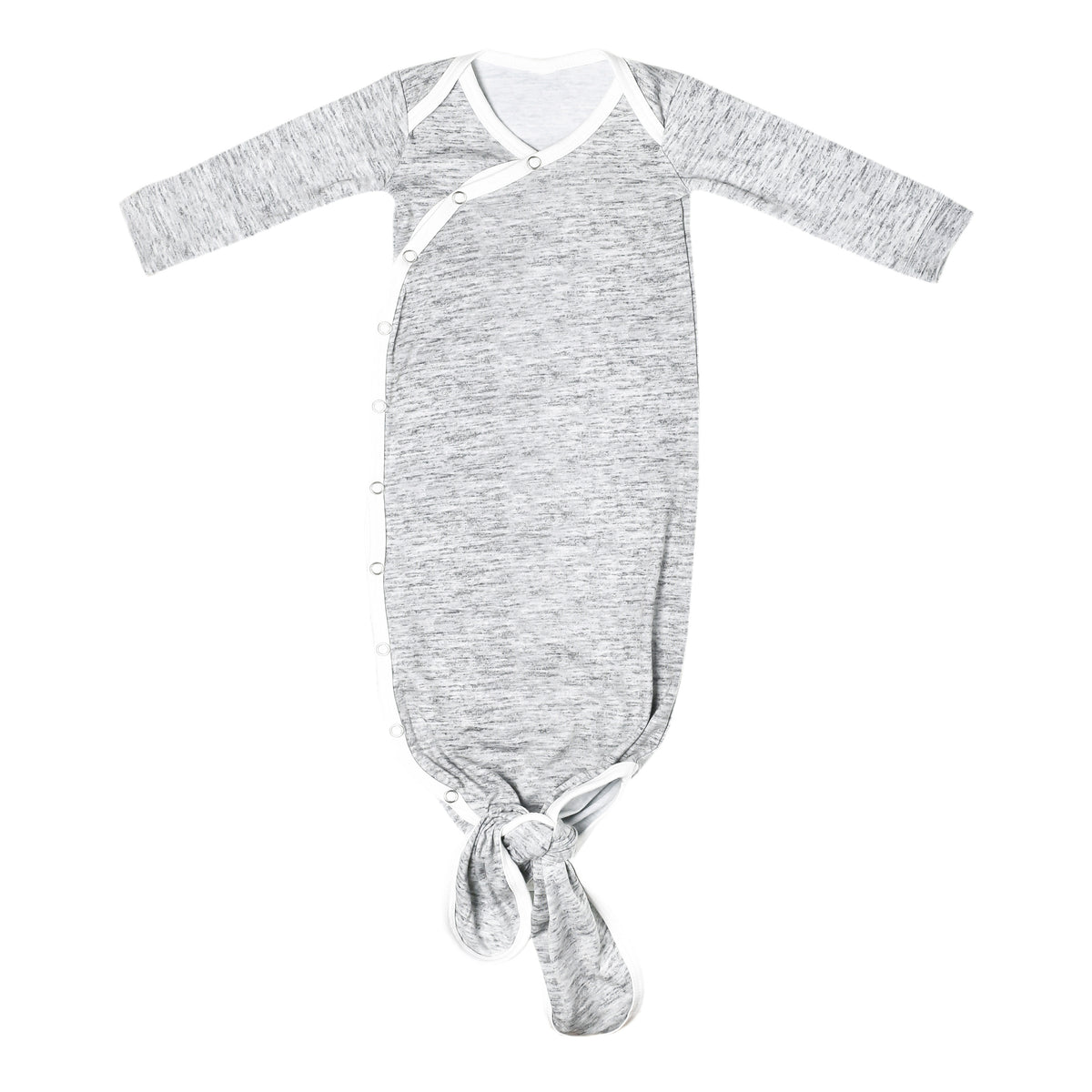 Copper Pearl Newborn Knotted Gown / Asher