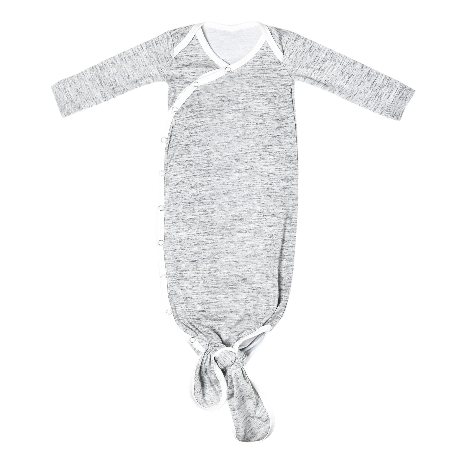 Copper Pearl Newborn Knotted Gown / Asher