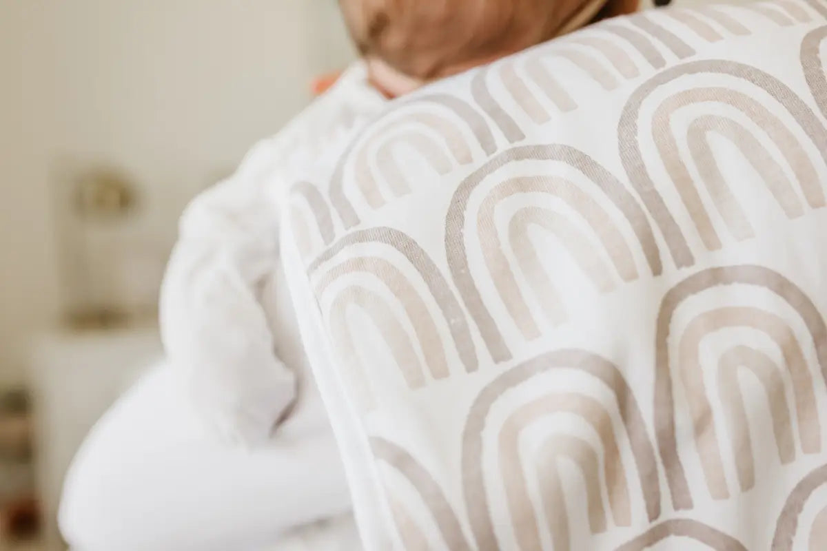 Copper Pearl Premium Burp Cloth Set / Bliss