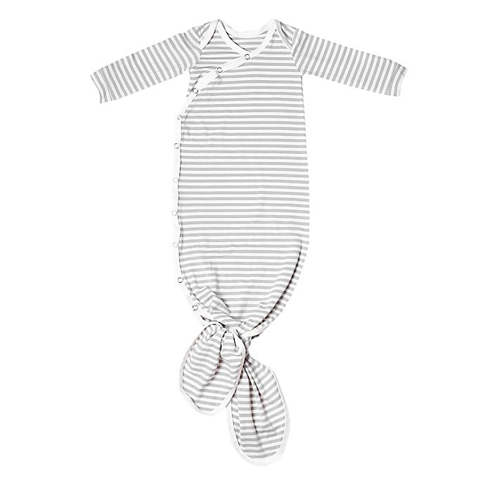 Copper Pearl Newborn Knotted Gown / Everest