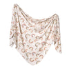 Copper Pearl Knit Swaddle Blanket / Kona