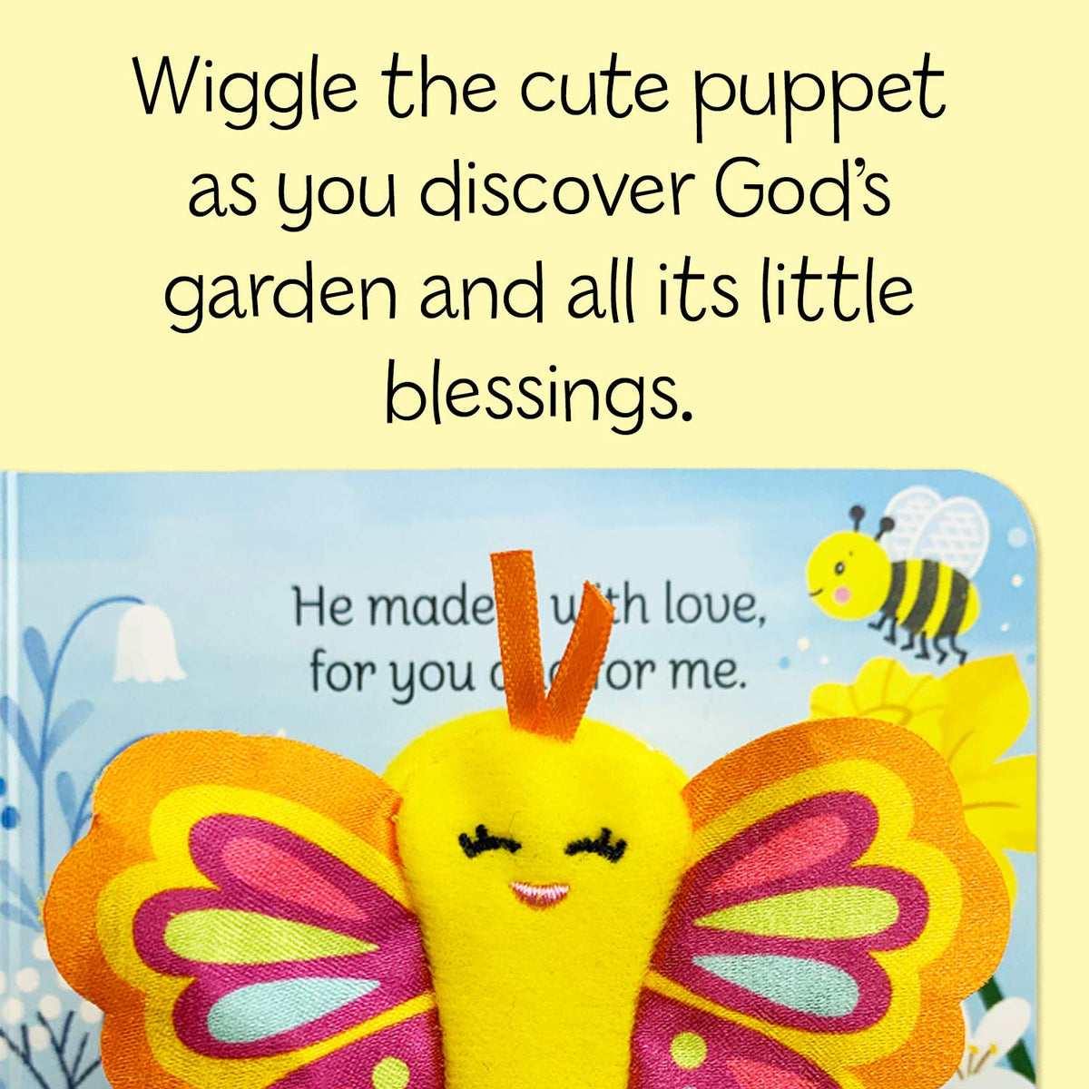 God's Garden of Blessings Finger Puppet Board Book