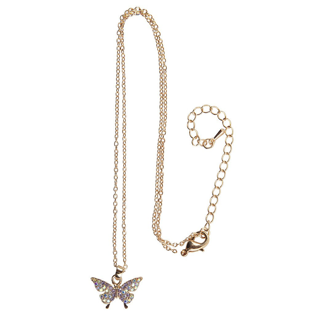 Butterfly Gem Necklace