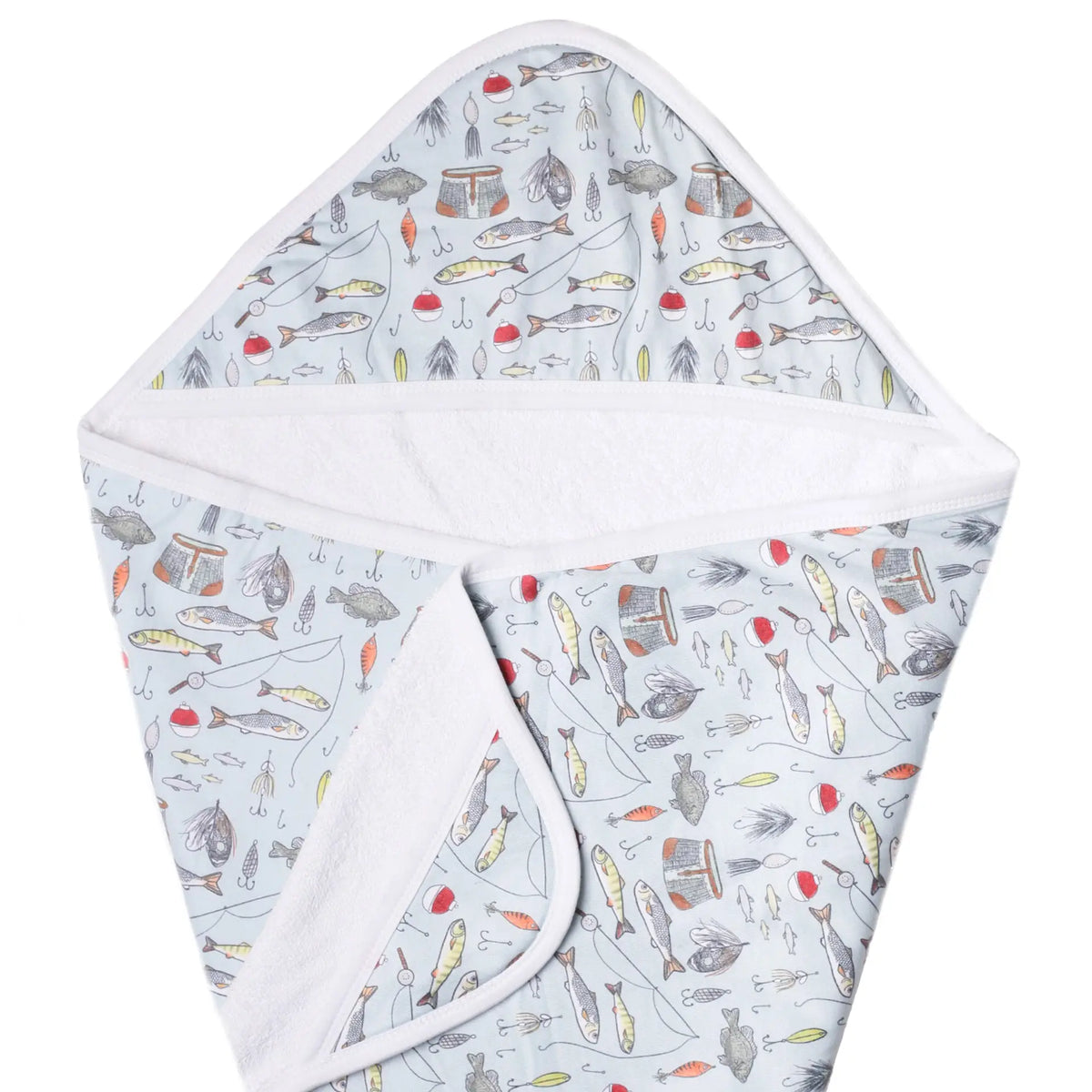 Copper Pearl Premium Knit Hooded Towel / Trout