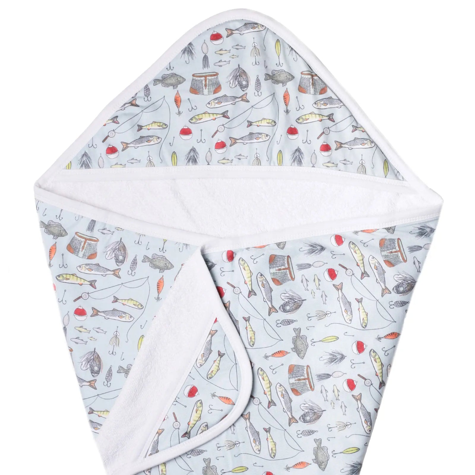 Copper Pearl Premium Knit Hooded Towel / Trout