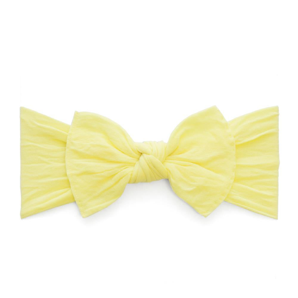 Baby Bling Classic Knot Headband / Lemon