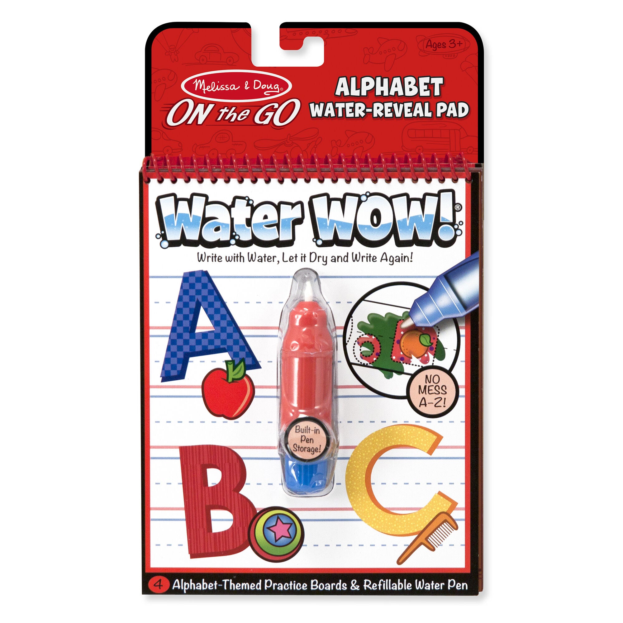 Melissa & Doug Water Wow! On The Go Water-Reveal Pad / Alphabet