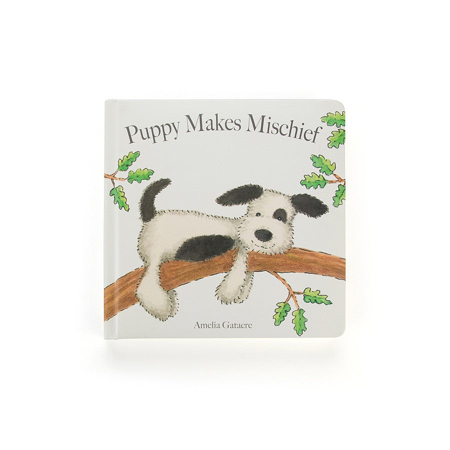 Jellycat Puppy Makes Mischief Board Book