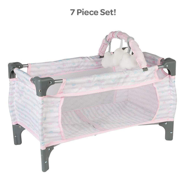 baby doll crib and stroller set Pink Baby Doll Deluxe Pack N Play