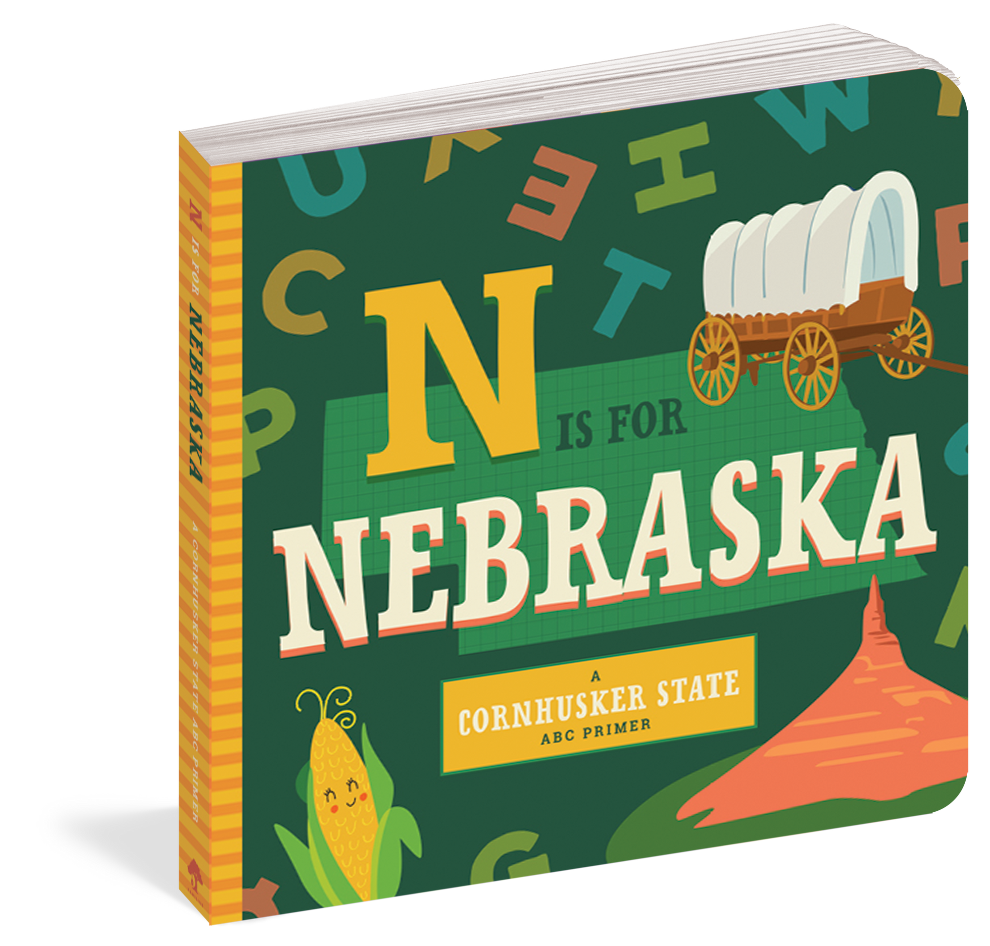 N is for Nebraska Board Book