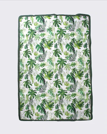 Little Unicorn Outdoor Blanket / Tropical Leaf