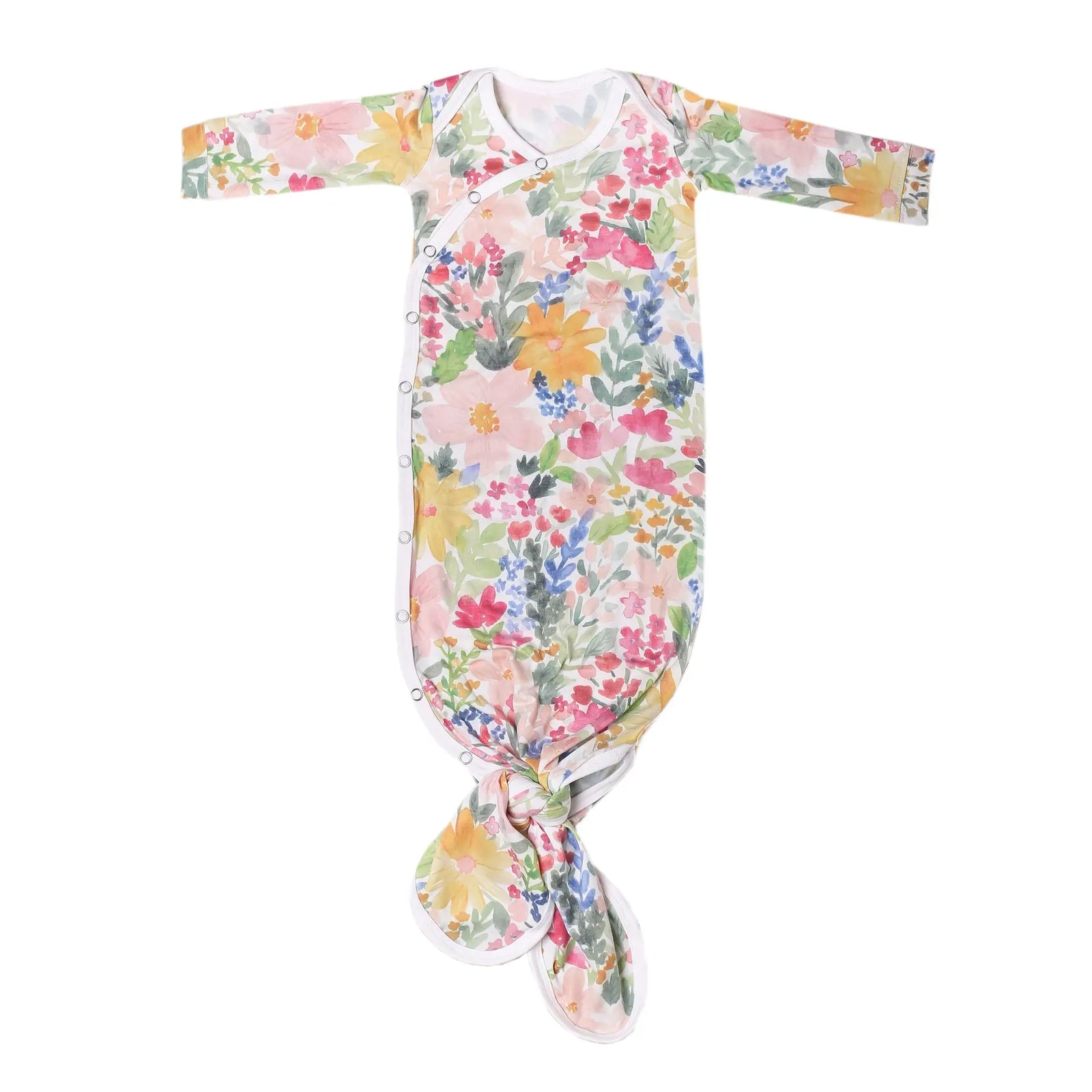 Copper Pearl Newborn Knotted Gown / Lark