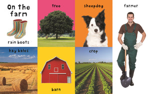 First 100 Words: First Farm Words Padded Board Book