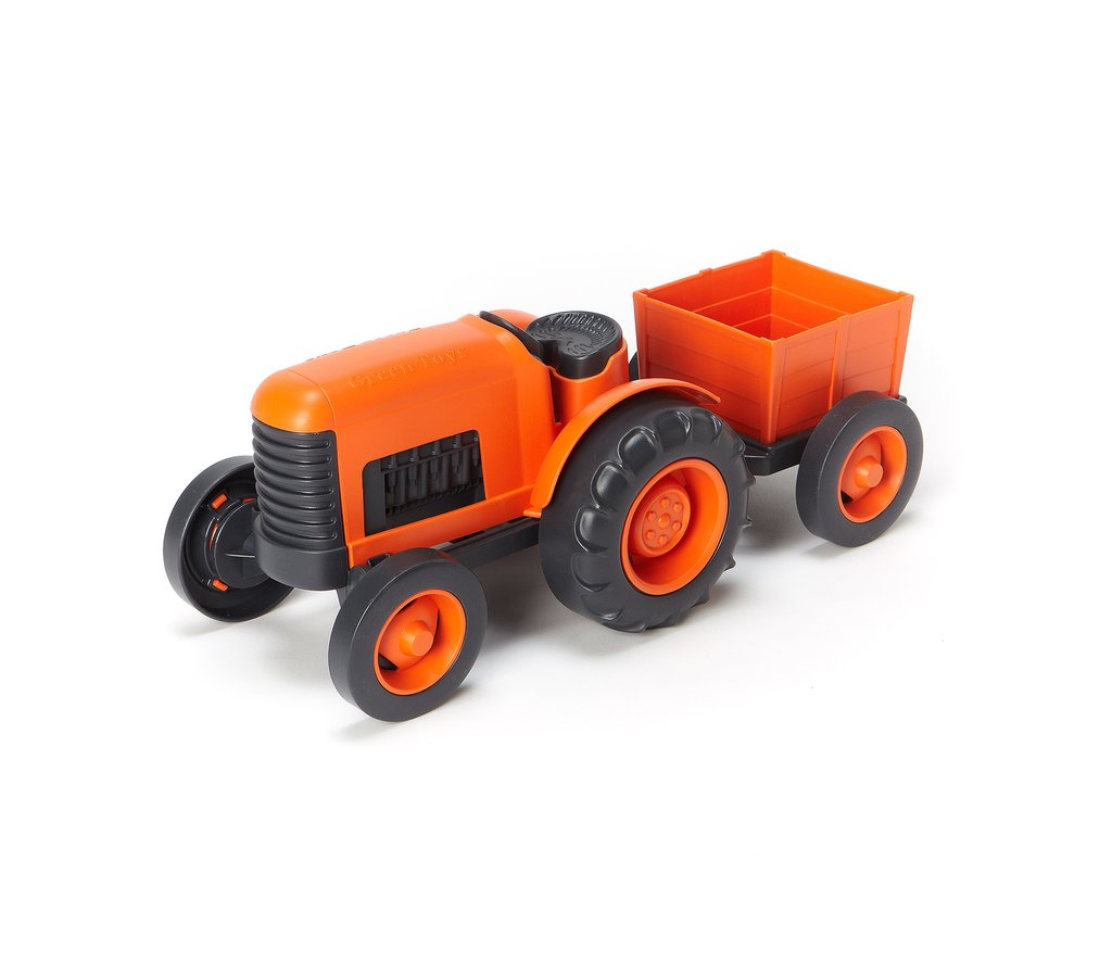 Green Toys Tractor / Orange