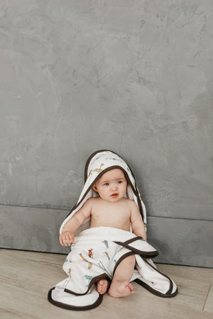 Copper Pearl Premium Knit Hooded Towel / Ace