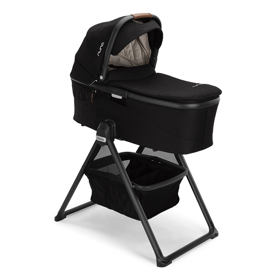 Nuna DEMI GROW Bassinet + Stand - Caviar