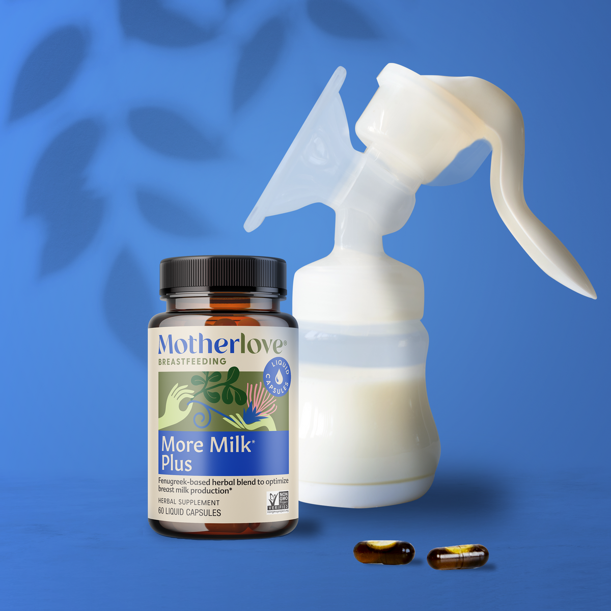Motherlove Breastfeeding More Milk Plus Liquid Capsules