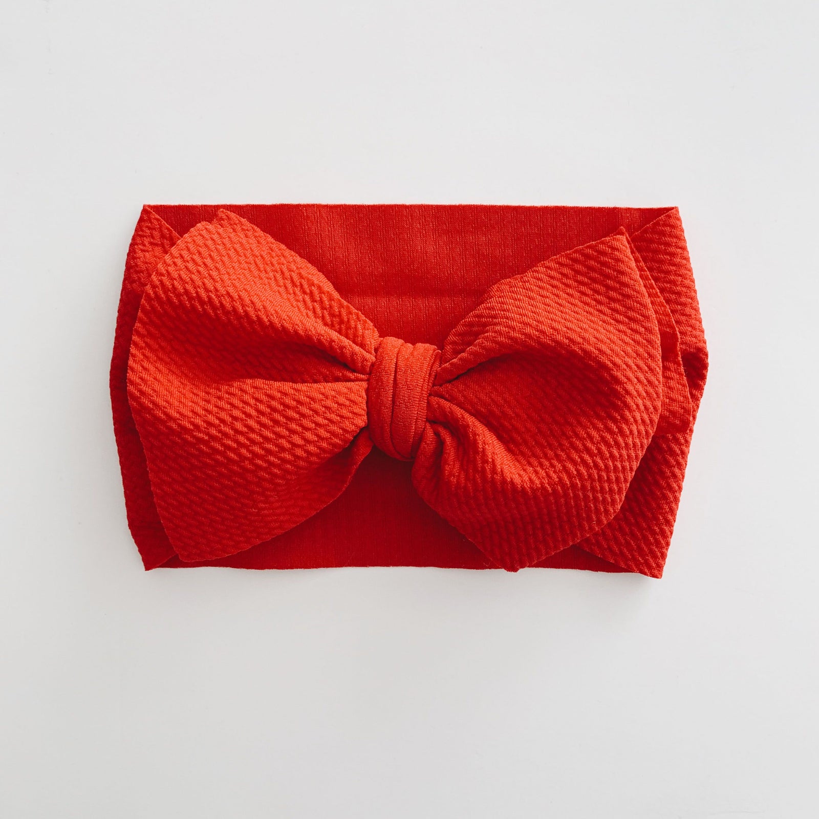 Sugar + Maple Big Bow Headwrap / Red