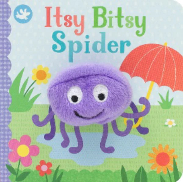 Itsy Bitsy Spider Finger Puppet Board Book