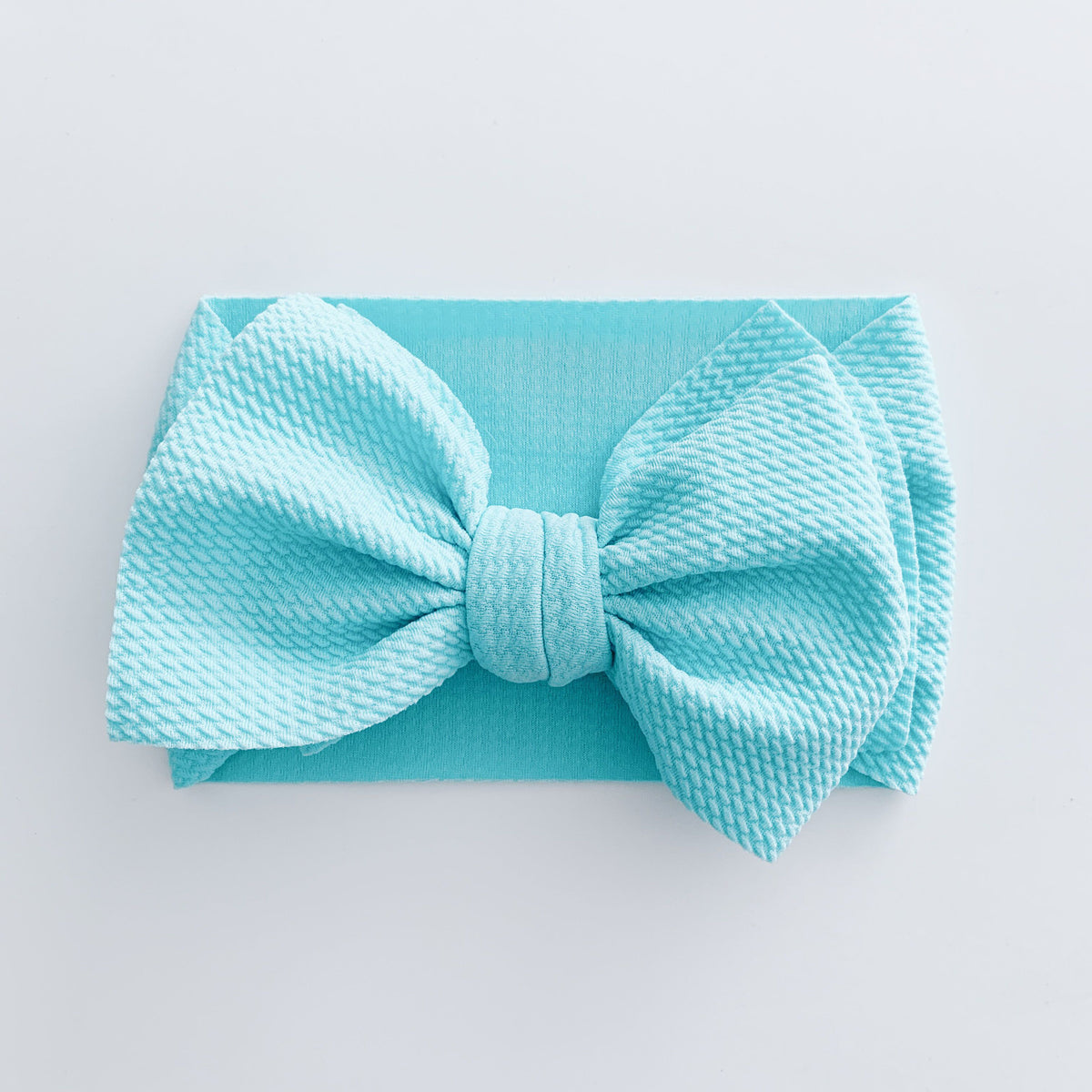 Sugar + Maple Big Bow Headwrap / Mint