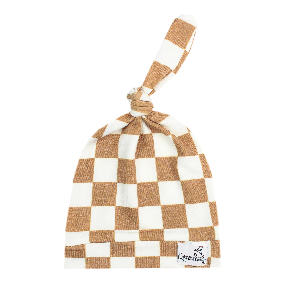 Copper Pearl Top Knot Hat / Rad