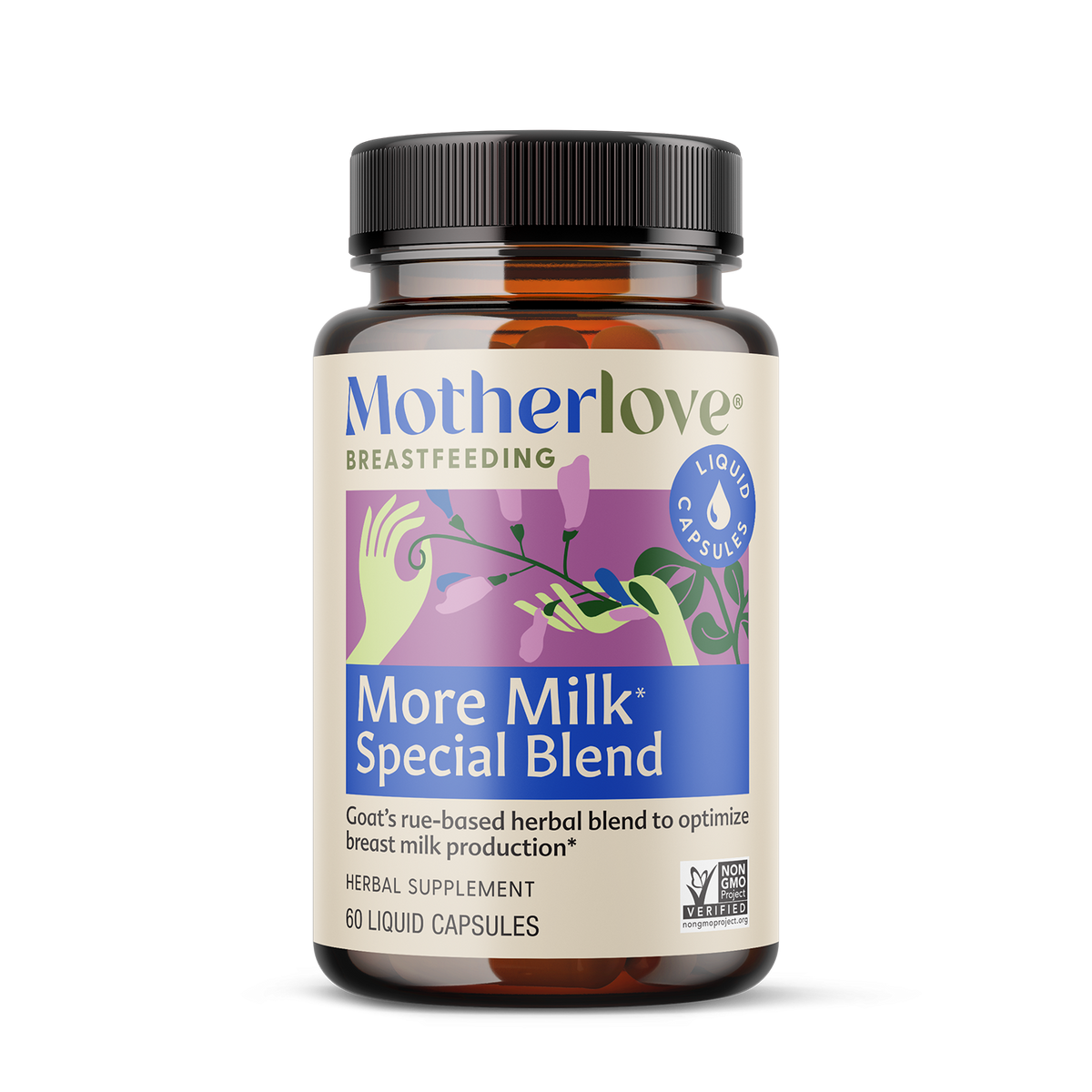 Motherlove Breastfeeding More Milk Special Blend Liquid Capsules