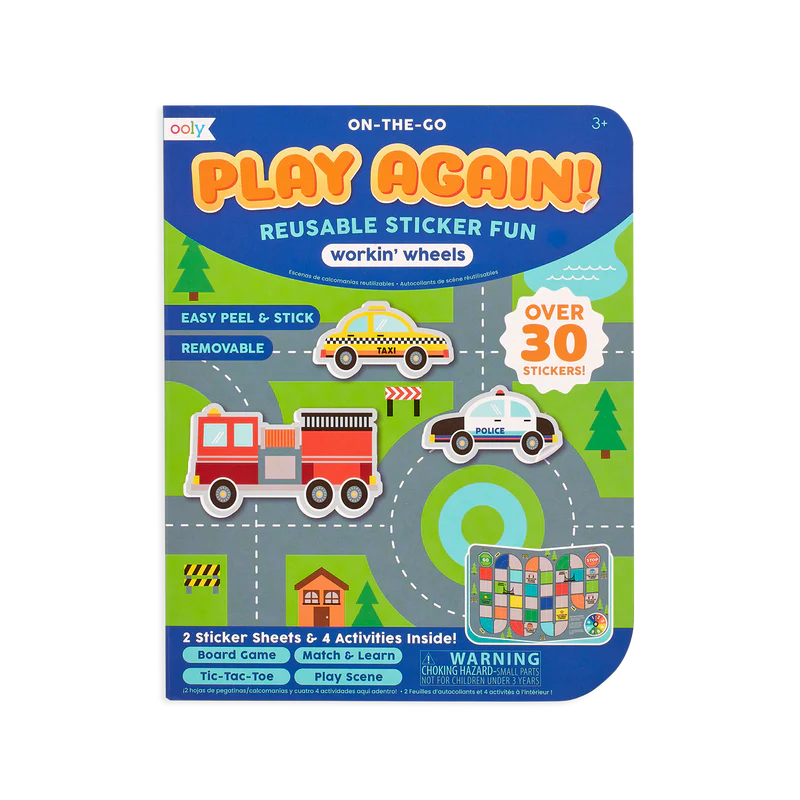 Ooly Play Again! Mini Activity Kit / Working Wheels