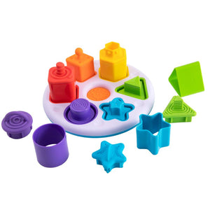 Fat Brain Toys Plugzy Sensory Shape Sorter