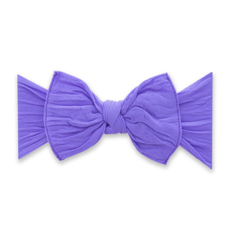 Baby Bling Classic Knot Headband / Amethyst