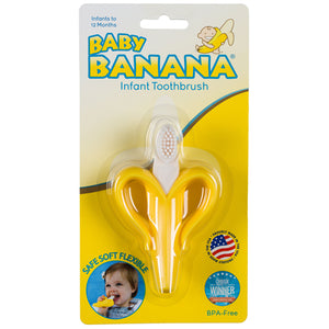 Baby Banana Yellow Infant Toothbrush