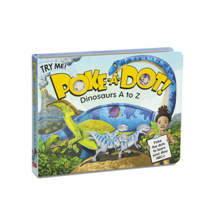 Melissa & Doug Poke-A-Dot Book: Dinosaurs A to Z
