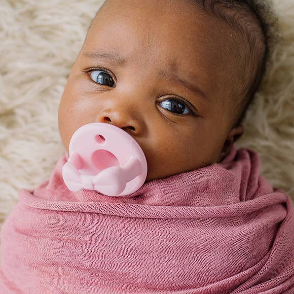 Itzy Ritzy Sweetie Soother Pacifier Set / Pink Bows