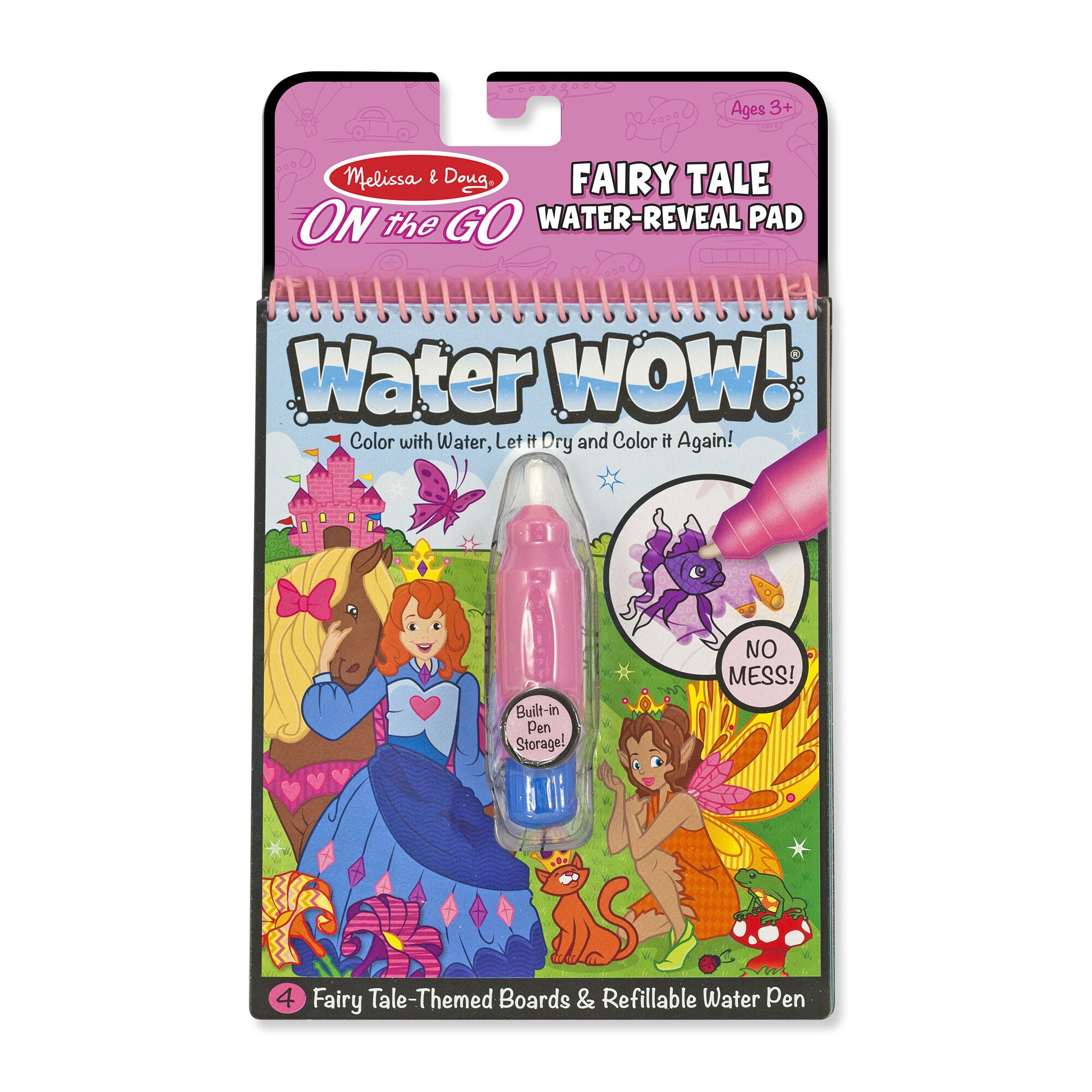 Melissa & Doug Water Wow! On The Go Water-Reveal Pad / Fairy Tale