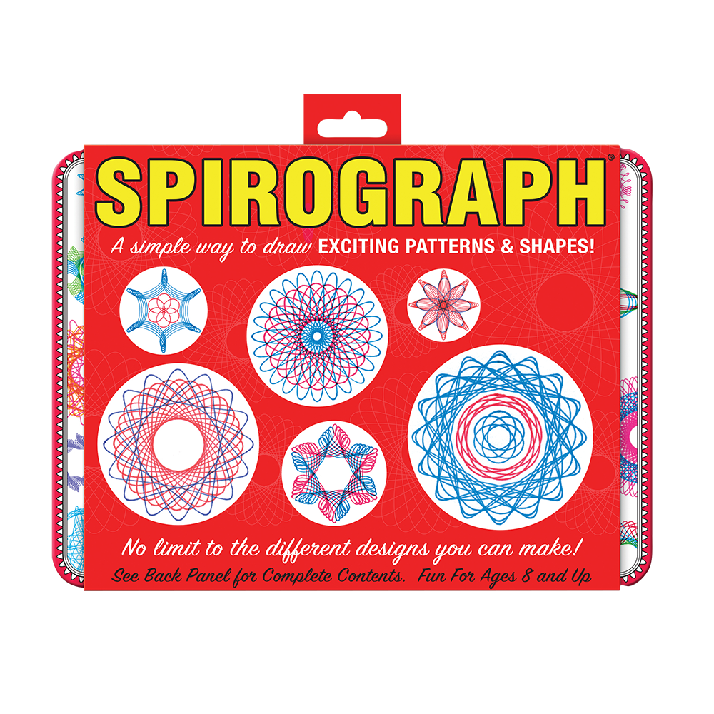 Spirograph Retro Design Tin