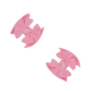 Baby Bling Baby SHAB Clips (2 Pack) / Zinnia/Pink Dot