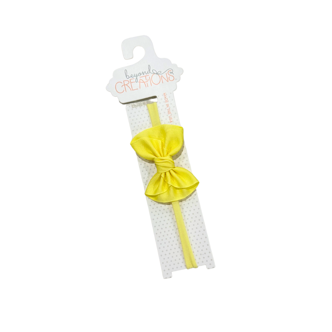 Mini Anne Bow Skinny Headband