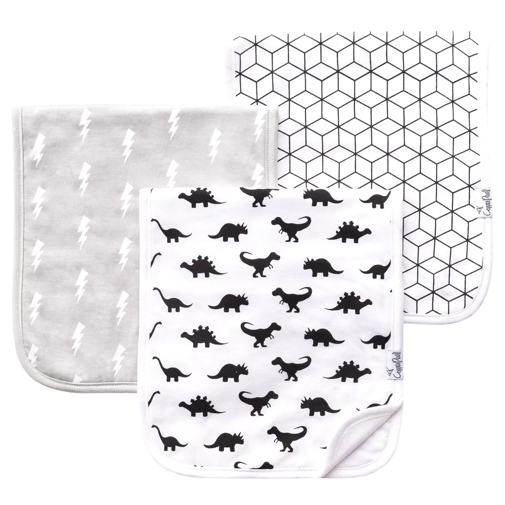 Copper Pearl Premium Burp Cloth Set / Wild